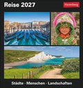Cover: Reise Tagesabrei&szlig;kalender 2027 - Kulturkalender - St&auml;dte, Menschen, Landschaften - Harenberg