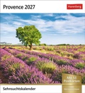 Cover: Provence Sehnsuchtskalender 2027 - Wochenkalender mit 53 Postkarten - Harenberg