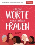 Cover: Starke Worte von starken Frauen Tagesabrei&szlig;kalender 2027 - Harenberg