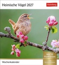 Cover: Heimische V&ouml;gel Postkartenkalender 2027 - Wochenkalender mit 53 Postkarten - Harenberg