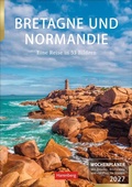Cover: Bretagne und Normandie Wochenplaner 2027 - Eine Reise in 53 Bildern - Harenberg