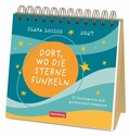 Cover: Clara Louise: Dort, wo die Sterne funkeln Premium-Postkartenkalender 2027 - 53 Postkarten mit poetischen Gedanken - Harenberg