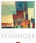 Cover: Lyonel Feininger Kalender 2027 - Weingarten