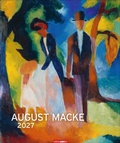Cover: August Macke Edition Kalender 2027 - Weingarten