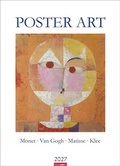Cover: Poster Art Kalender 2027 - Monet Van Gogh Matisse Klee - Weingarten