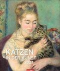 Cover: Katzen in der Kunst Edition Kalender 2027 - Weingarten
