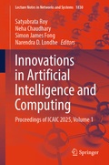 Cover: Innovations in Artificial Intelligence and Computing - Springer