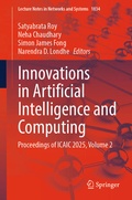 Cover: Innovations in Artificial Intelligence and Computing - Springer
