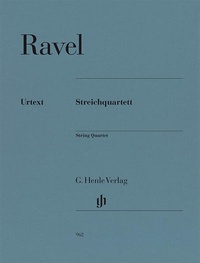 Enlarge image Cover: Maurice Ravel - Streichquartett - Henle, Günter