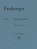 Cover: Johann Jacob Froberger - Suiten f&uuml;r Cembalo - Henle, G&uuml;nter