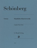 Cover: Arnold Sch&ouml;nberg - S&auml;mtliche Klavierwerke - Henle, G&uuml;nter