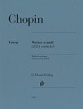 Cover: Fr&eacute;d&eacute;ric Chopin - Walzer a-moll mit Faksimile - Henle, G&uuml;nter