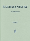Cover: Sergej Rachmaninow - 24 Pr&eacute;ludes - Henle, G&uuml;nter