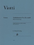 Cover: Giovanni Battista Viotti - Violinkonzert Nr. 22 a-moll - Henle, G&uuml;nter