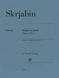 Cover: Alexander Skrjabin - Et&uuml;de cis-moll op. 2 Nr. 1 - Henle, G&uuml;nter
