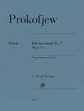Cover: Sergej Prokofjew - Klaviersonate Nr. 7 op. 83 - Henle, G&uuml;nter
