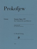 Cover: Sergej Prokofjew - Violoncellosonate op. 119 - Henle, G&uuml;nter