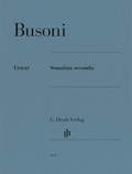 Cover: Ferruccio Busoni - Sonatina Seconda - Henle, G&uuml;nter