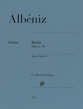 Cover: Isaac Alb&eacute;niz - Iberia, Heft I-IV - Henle, G&uuml;nter