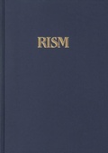 Cover: Internationales Quellenlexikon der Musik (RISM) - Verzeichnis der Drucke von den Anf&auml;ngen bis 1800, Register - Henle, G&uuml;nter