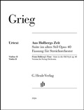 Cover: Edvard Grieg - Aus Holbergs Zeit op. 40 - Henle, G&uuml;nter