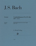 Cover: Johann Sebastian Bach - Cembalokonzert Nr. 2 E-dur BWV 1053 - Henle, G&uuml;nter