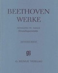 Cover: Ludwig van Beethoven - Abt. 6, Bd. 2 | Streichquintette - Henle, G&uuml;nter
