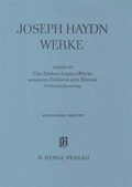 Cover: Joseph Haydn - Reihe 4 | Die Sieben letzten Worte unseres Erl&ouml;sers am Kreuze - Henle, G&uuml;nter