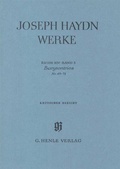 Cover: Joseph Haydn - Reihe 14, Bd. 3 | Barytontrios Nr. 49-72 - Henle, G&uuml;nter