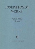 Cover: Joseph Haydn - Reihe 14, Bd. 4 | Barytontrios Nr. 73-96 - Henle, G&uuml;nter