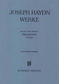 Cover: Joseph Haydn - Reihe 17, Bd. 1 | Klaviertrios, 1. Folge - Henle, G&uuml;nter