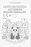 Cover: Paws the Panda and Friends Holocaust Remembrance Story Coloring Book - Paws the Panda