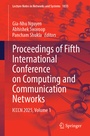 Cover: Proceedings of Fifth International Conference on Computing and Communication Networks - Springer