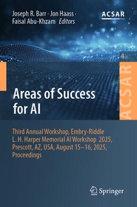Enlarge image Cover: Areas of Success for AI - Springer