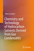 Cover: Chemistry and Technology of Hydrocarbon Solvents Derived from Gas Condensates - Springer