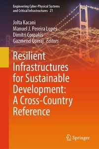 Enlarge image Cover: Resilient Infrastructures for Sustainable Development: A Cross-Country Reference - Springer