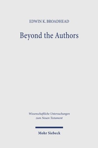Enlarge image Cover: Beyond the Authors - Mohr Siebeck