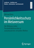 Cover: Pers&ouml;nlichkeitsschutz im Metaversum - Springer