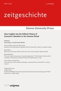 Cover: New Insights into the Political History of Economic Liberalism in the Interwar Period - Brill Deutschland