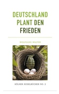 Cover: Deutschland plant den Frieden - BoD - Books on Demand