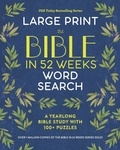 Cover: The Bible in 52 Weeks Word Search - Large Print - Callisto Publishing