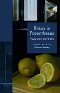 Cover: Ritsos in Parentheses - Princeton University Press