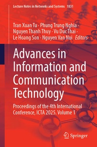 Enlarge image Cover: Advances in Information and Communication Technology - Springer