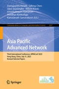 Cover: Asia Pacific Advanced Network - Springer