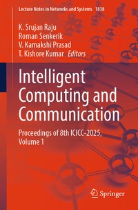 Enlarge image Cover: Intelligent Computing and Communication - Springer
