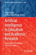 Cover: Artificial Intelligence in Education and Academic Research - Springer