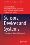 Cover: Sensors, Devices and Systems - Springer