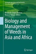 Cover: Biology and Management of Weeds in Asia and Africa - Springer