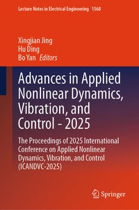 Enlarge image Cover: Advances in Applied Nonlinear Dynamics, Vibration, and Control - 2025 - Springer