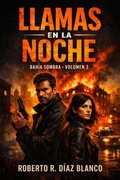 Cover: LLAMAS EN LA NOCHE (Bahia Sombra, #3) - Roberto R. D&iacute;az Blanco